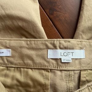 LOFT Monroe Slim Chino Pants New Without Tag